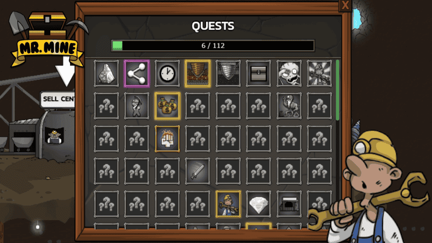 Mr. Mine Idle Quests Image