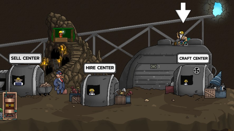 The very beginning of Mr. Mine