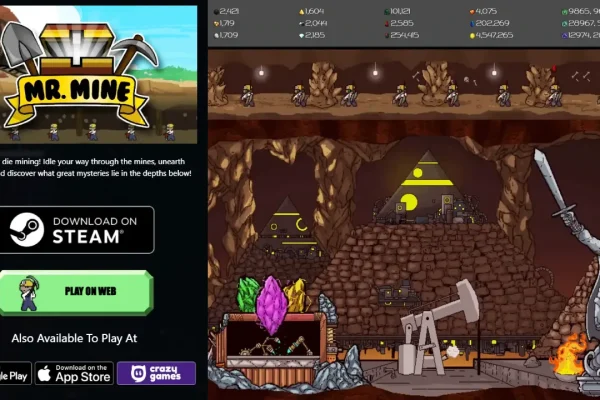 Where Can You Play Mr. Mine - Idle Mining Game