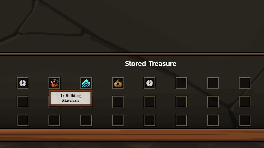Building Materials in the Cave building
