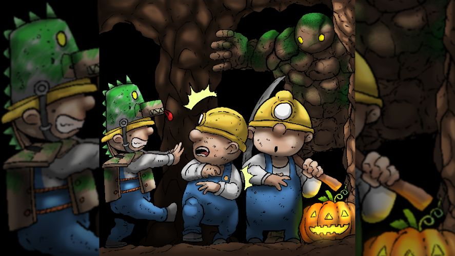 Mr. Mine Halloween event