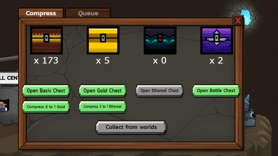 Mr. Mine chests in v.0.45