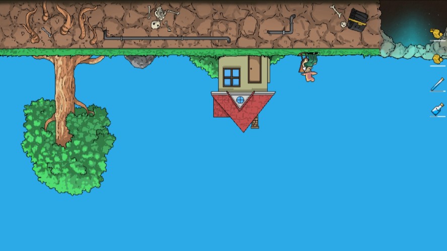 The other world in Mr. Mine