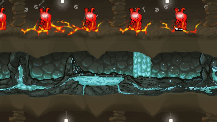 The Blue Core in Mr. Mine