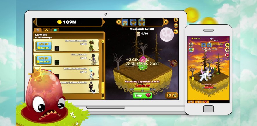 Clicker Heroes on different platforms