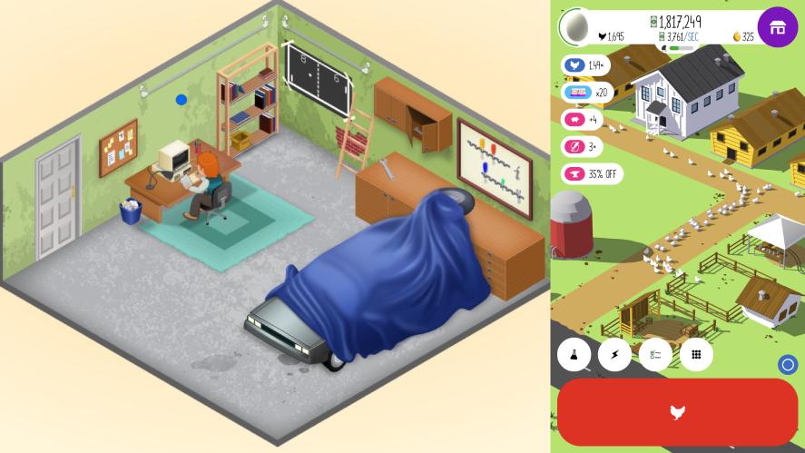 Game Dev Tycoon and Egg Inc.