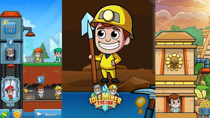 Idle Miner Tycoon gameplay
