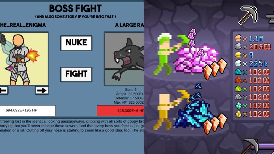 NGU Idle and Idle Skilling