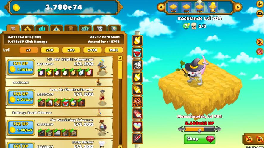 Clicker Heroes by Playsaurus