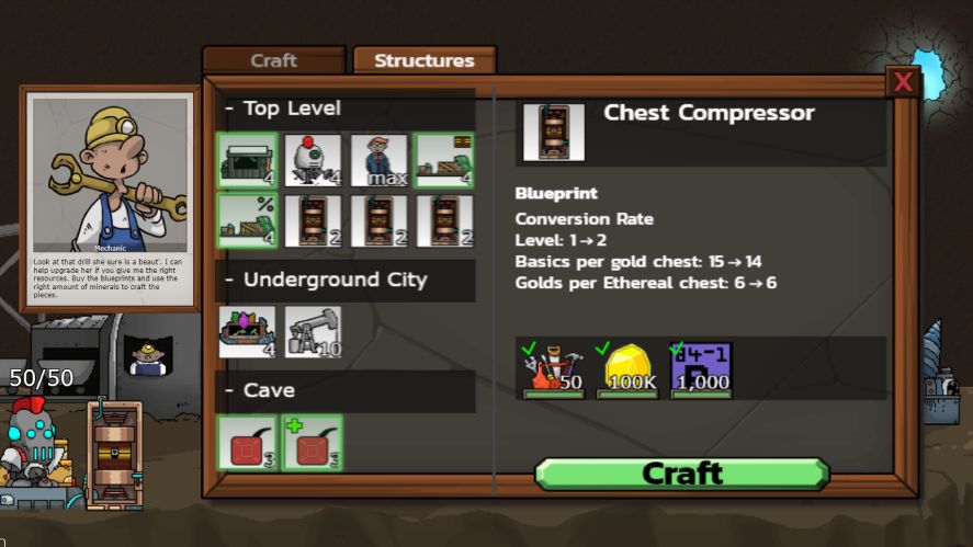 Main Features of Mr. Mine