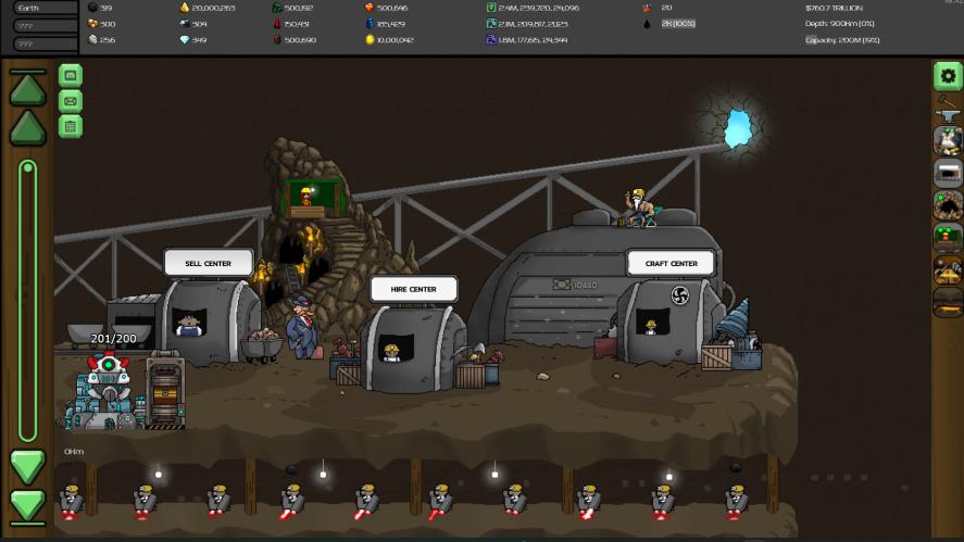 An overview of Mr. Mine gameplay