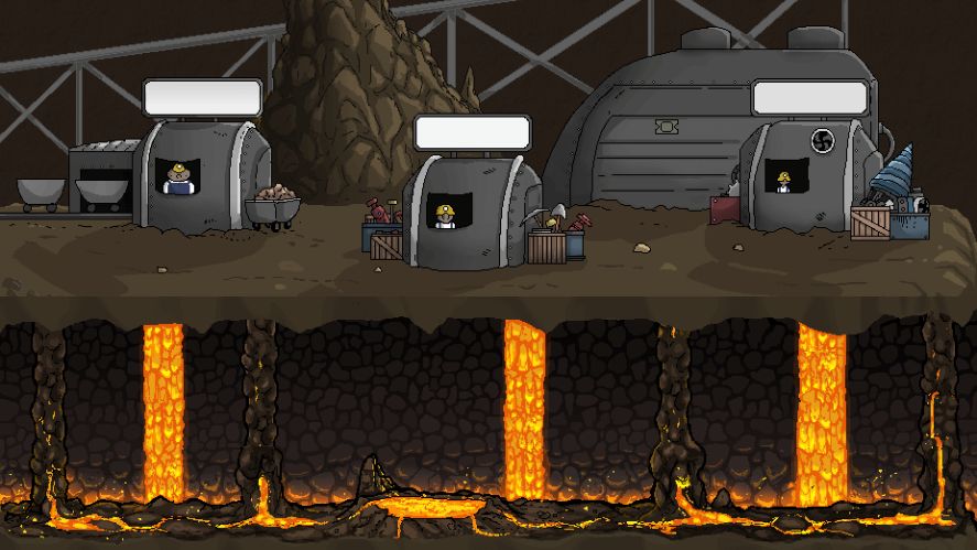 The aboveground and underground in Mr. Mine