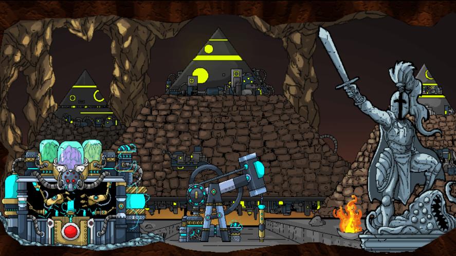 The Underground City in Mr. Mine