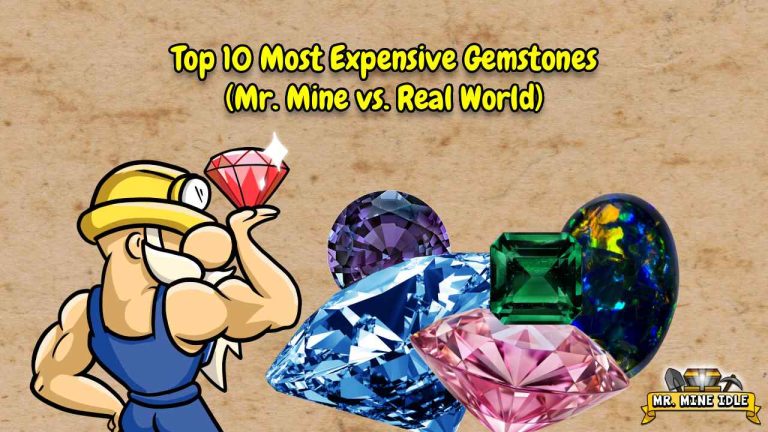 Top 10 Most Expensive Gemstones (Mr. Mine vs. Real World)