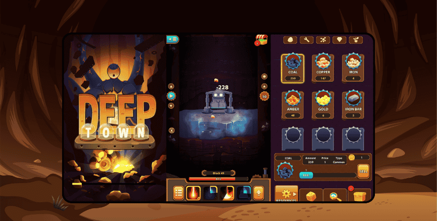 Free Mining Games