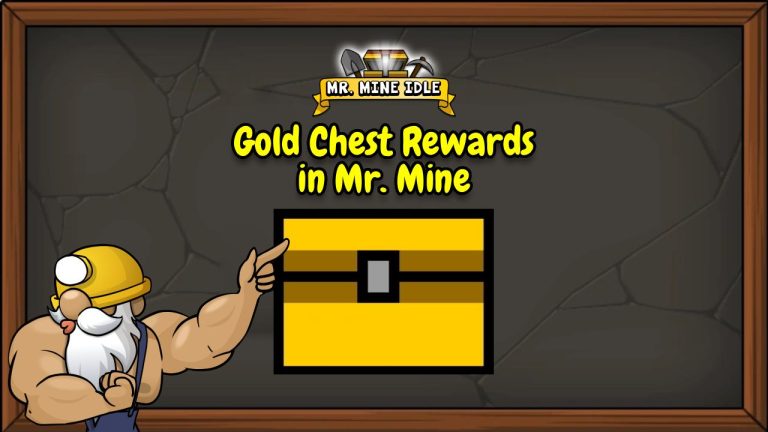 Gold Chest Rewards in MrMine Mineral Drop Guide