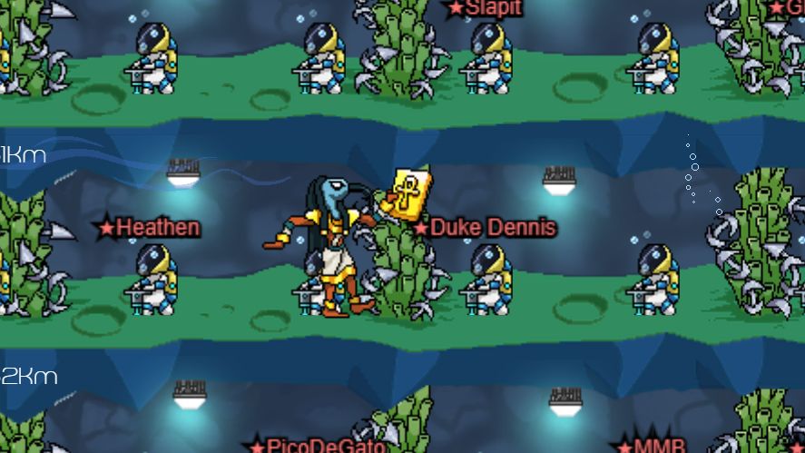 A Super Miner in Mr. Mine