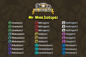 Mr. Mine Isotopes Tips, Depths & Strategy