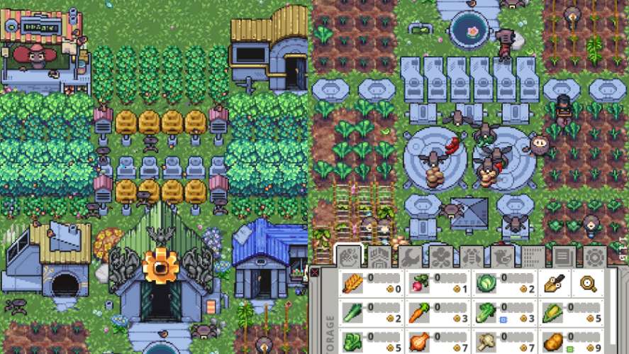 Rusty’s Retirement's farm on the desktop