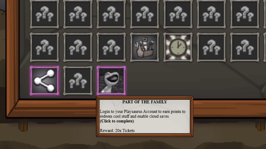Part of The Family quest displays in grey, indicating it's not completed